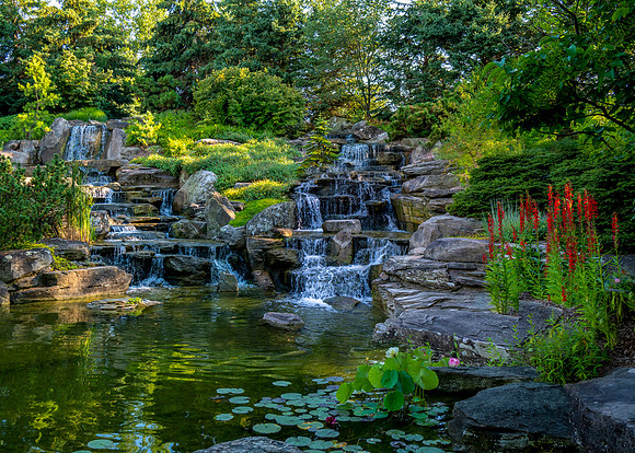 waterfall composit